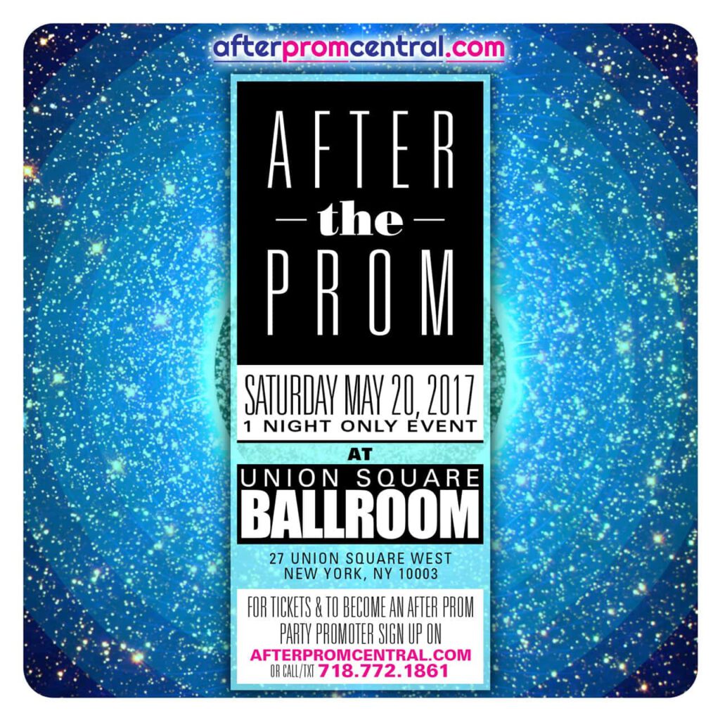 union square ballroom after prom