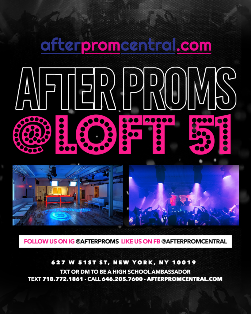 after prom parties at loft 51 nyc